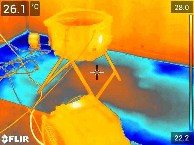 FLIR thermal image
